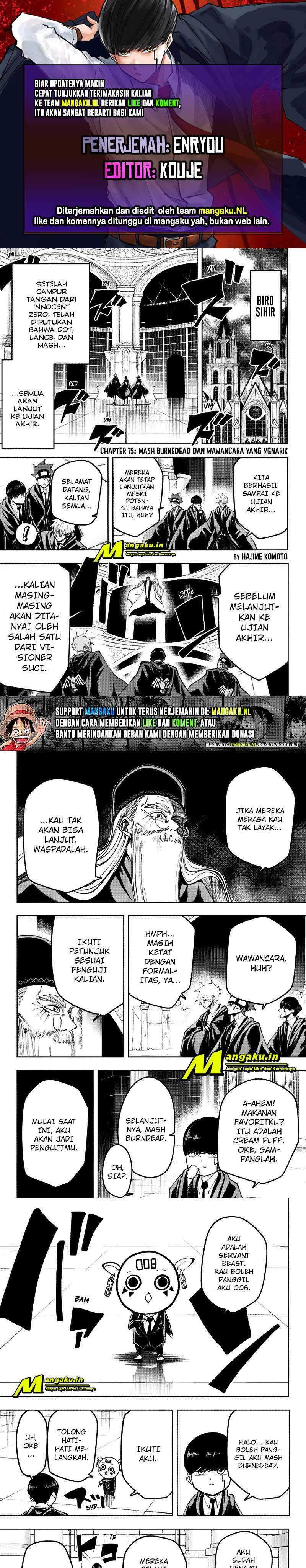 Mashle Chapter 75