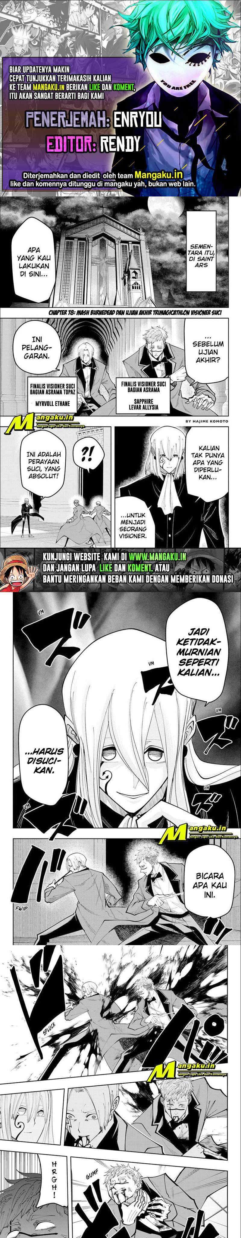 Mashle Chapter 78