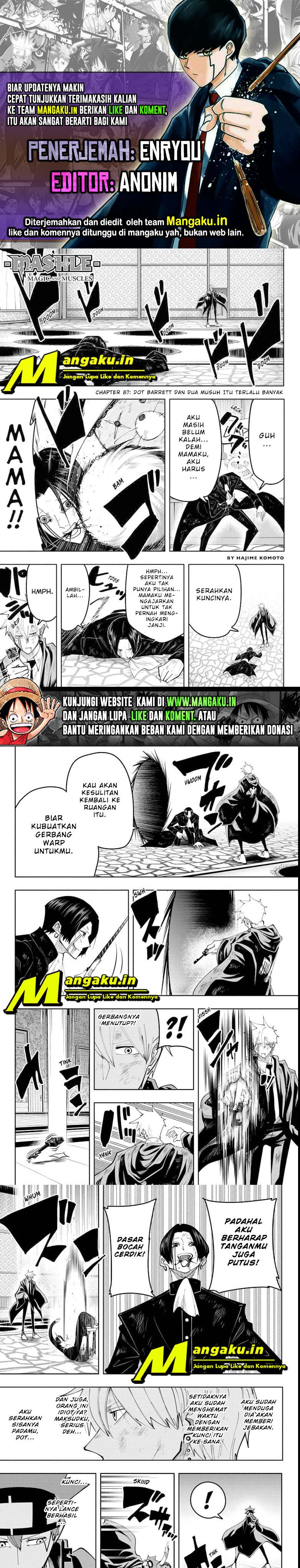 Mashle Chapter 87