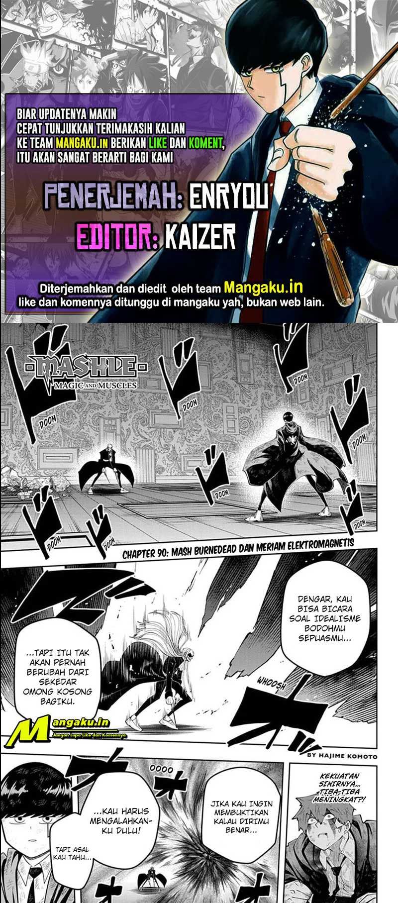 Mashle Chapter 90