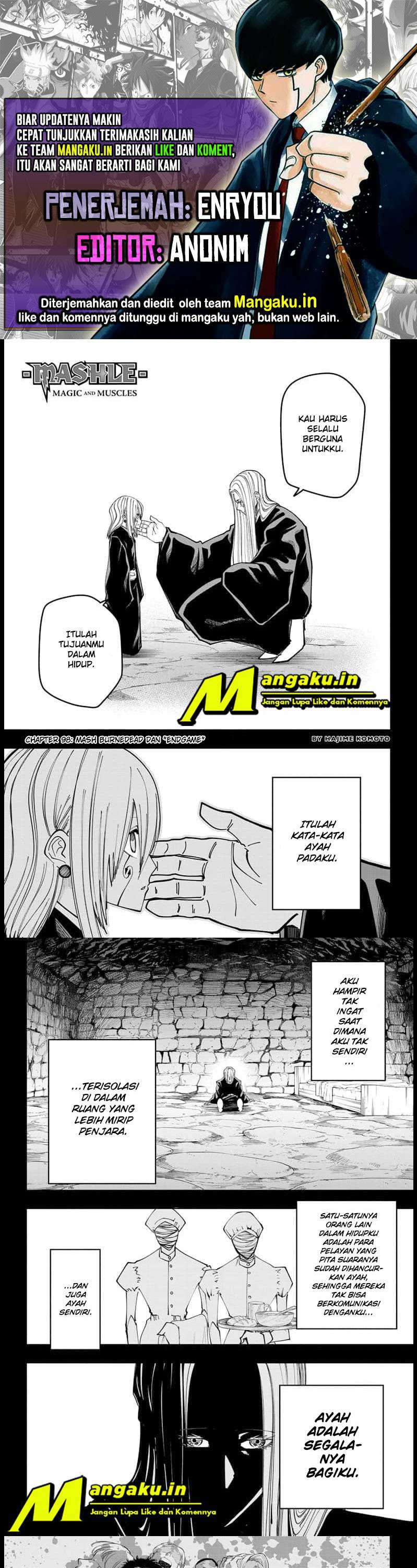 Mashle Chapter 98