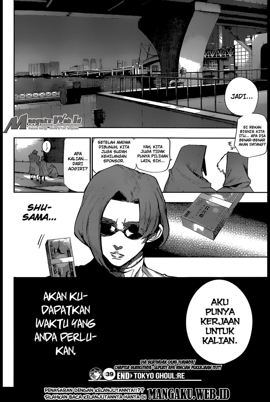 Tokyo Ghoul Re Chapter 39