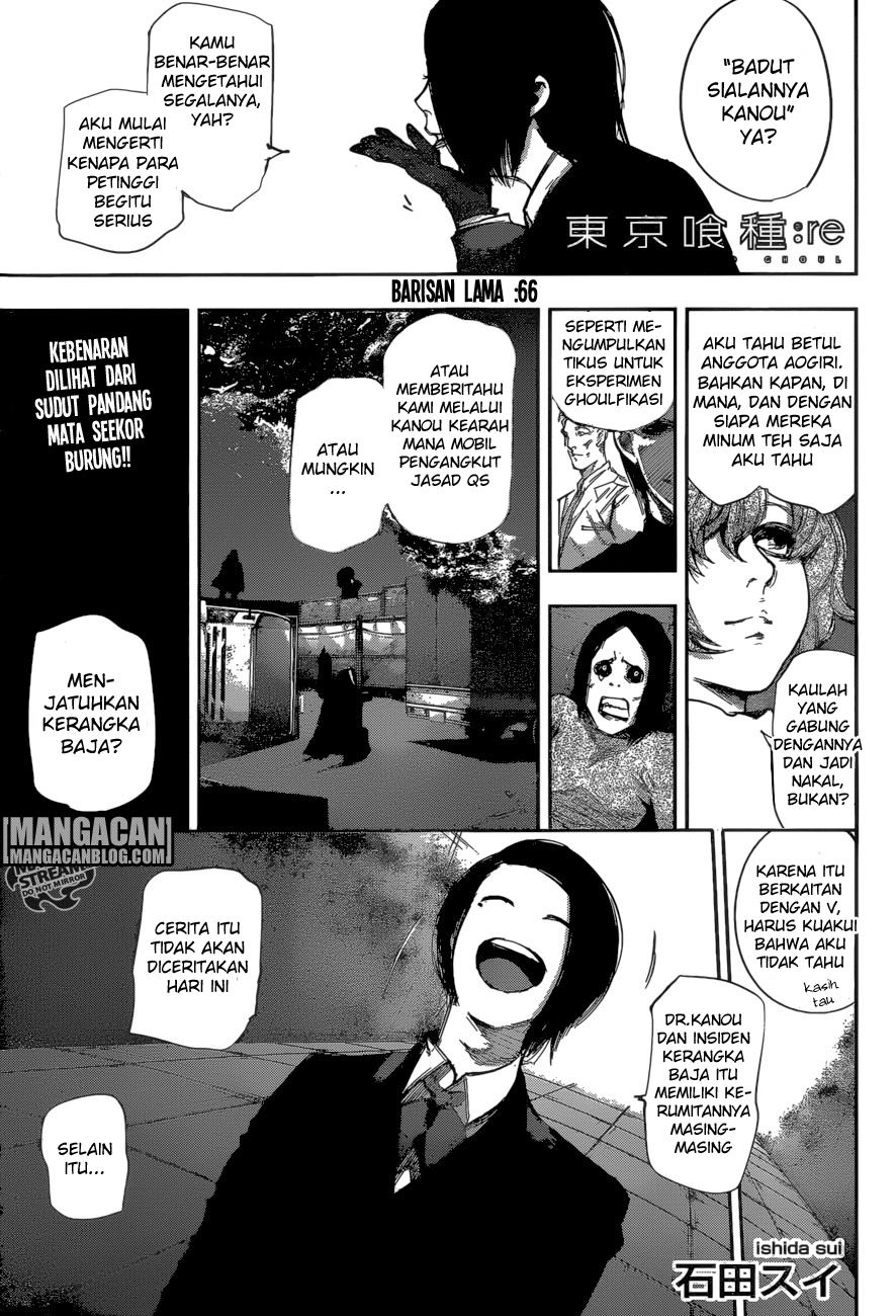 Tokyo Ghoul Re Chapter 66