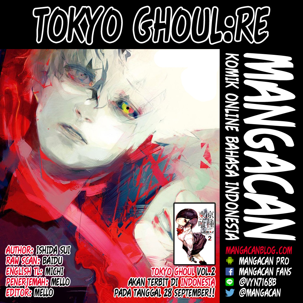 Tokyo Ghoul Re Chapter 92