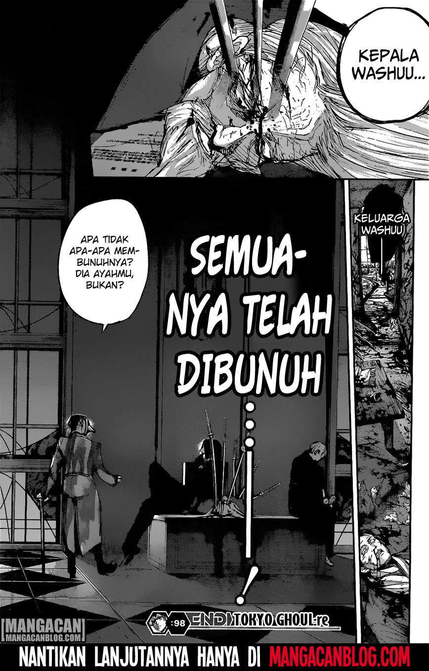 Tokyo Ghoul Re Chapter 98