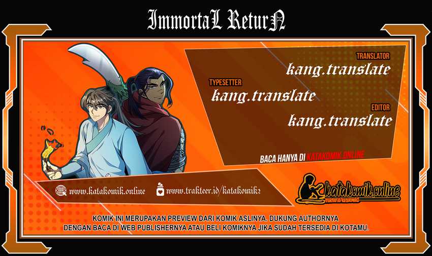 Immortal Return Chapter 1