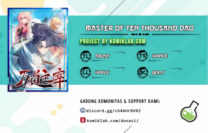 Master Of Ten Thousand Dao Chapter 1