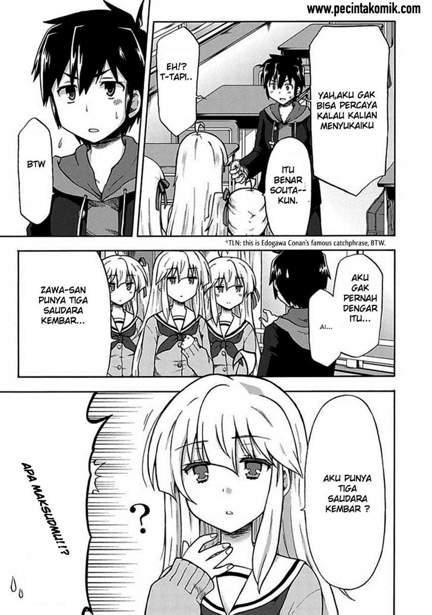 Aizawa-san Zoushoku Chapter 1