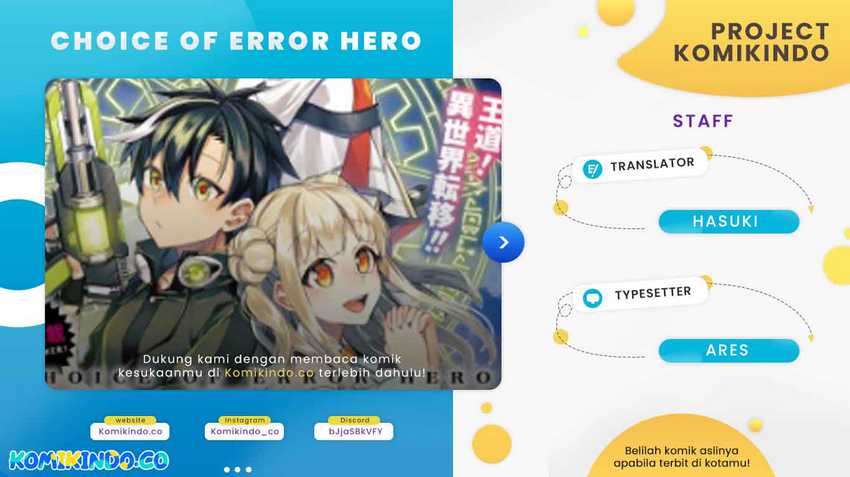 Choice Of Error Hero Chapter 2