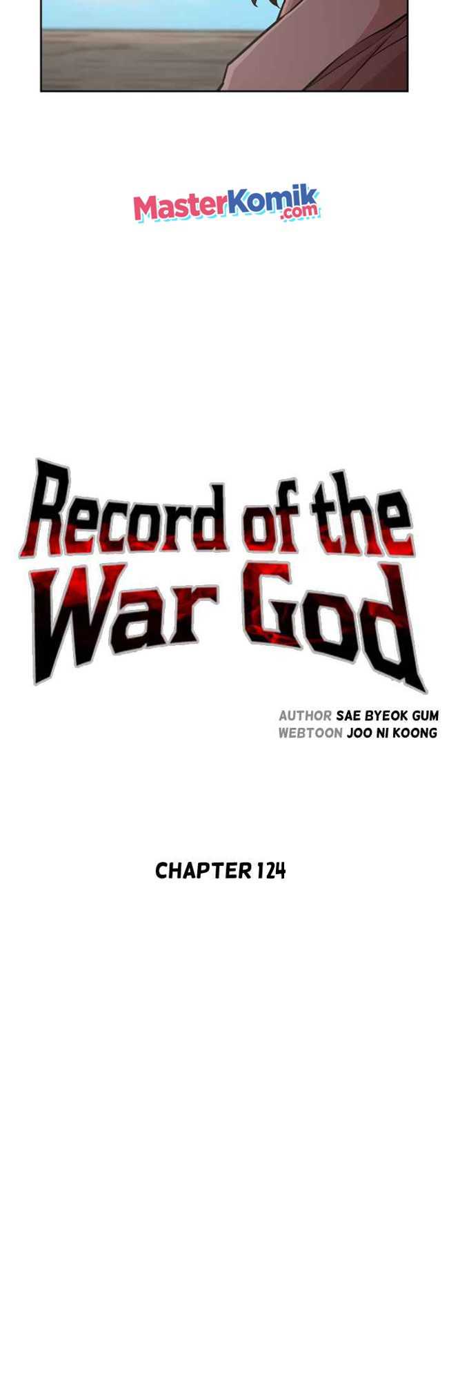 Record Of The War God Chapter 124