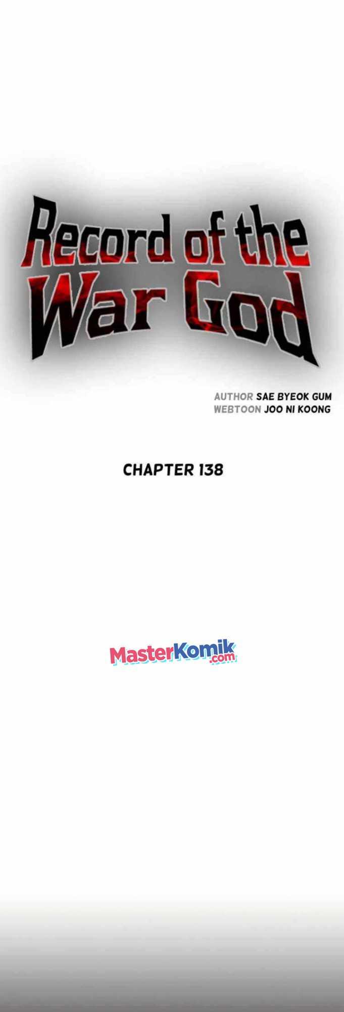 Record Of The War God Chapter 138