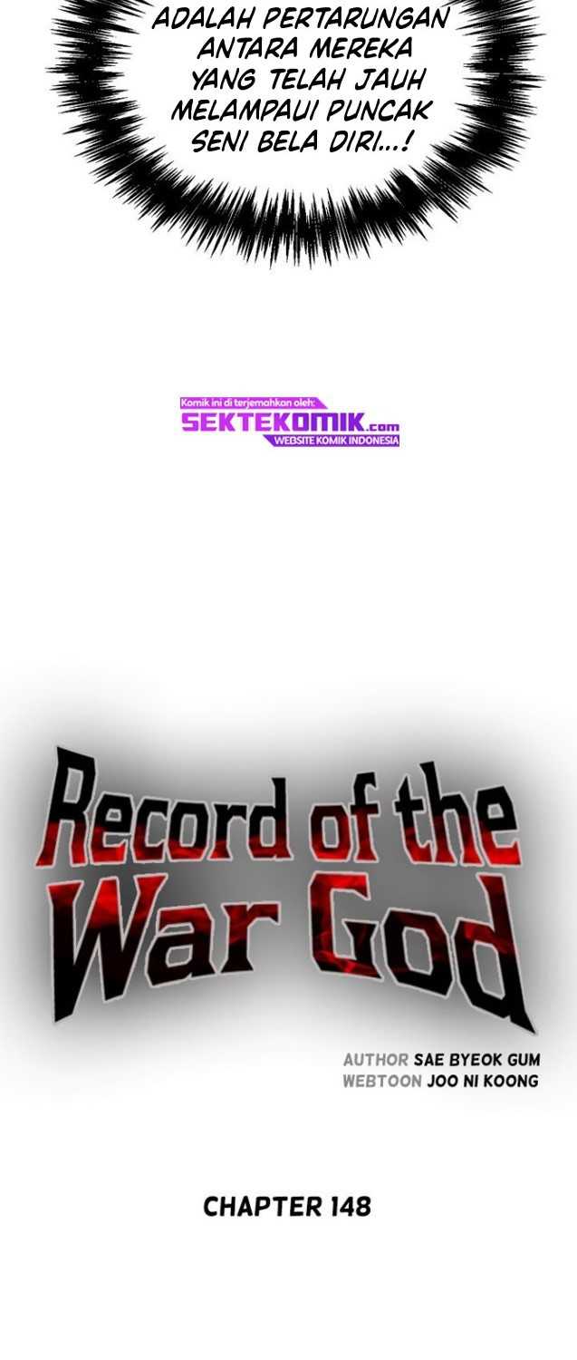 Record Of The War God Chapter 148