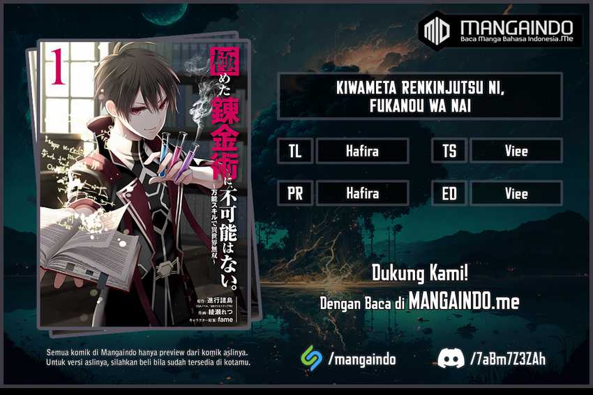 Kiwameta Renkinjutsu Ni, Fukanou Wa Nai Chapter 5.2