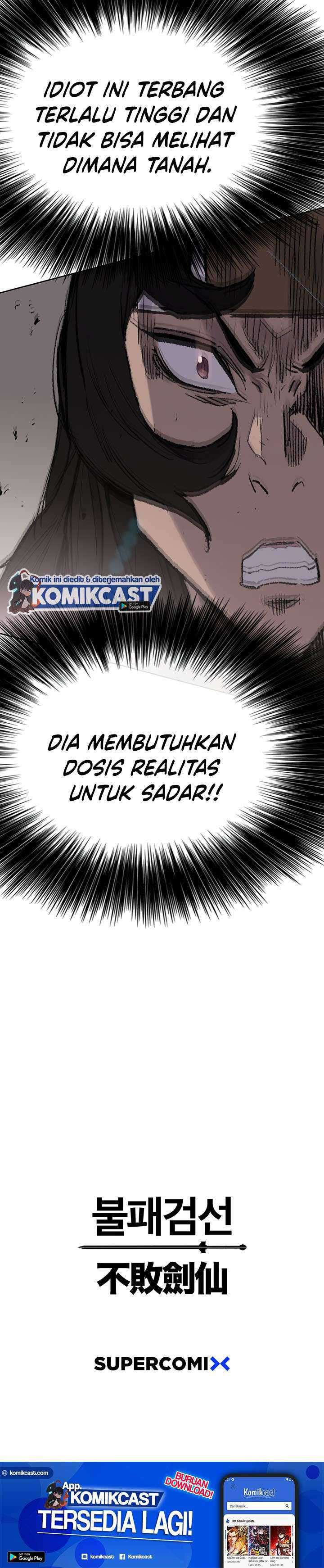 The Undefeatable Swordsman Chapter 62