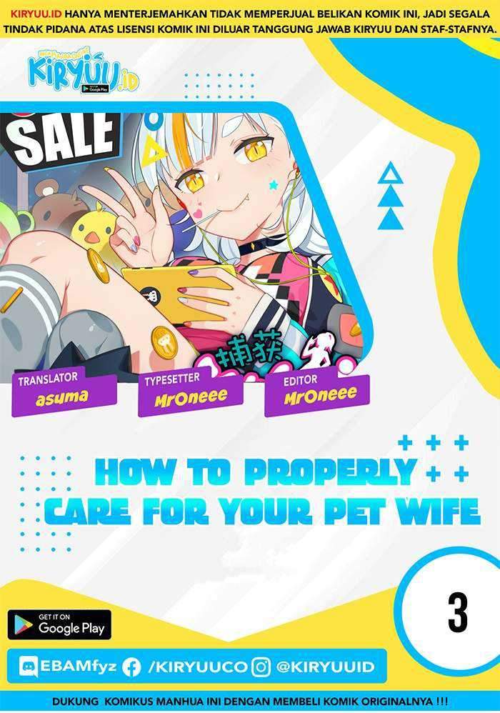 How To Properly Care For Your Pet Wife Chapter 3