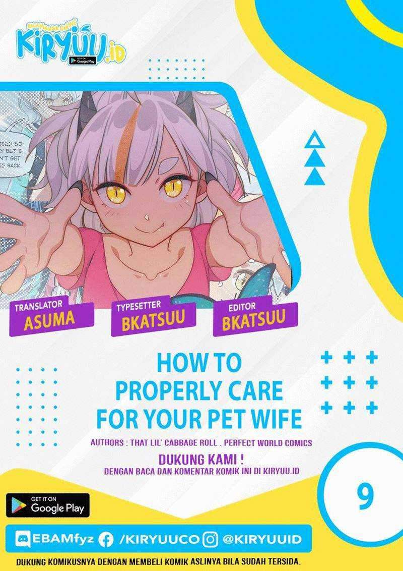 How To Properly Care For Your Pet Wife Chapter 9