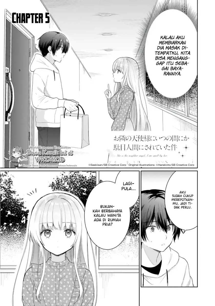 Otonari No Tenshi-sama Ni Itsunomanika Dame Ningen Ni Sareteita Ken Chapter 5.1