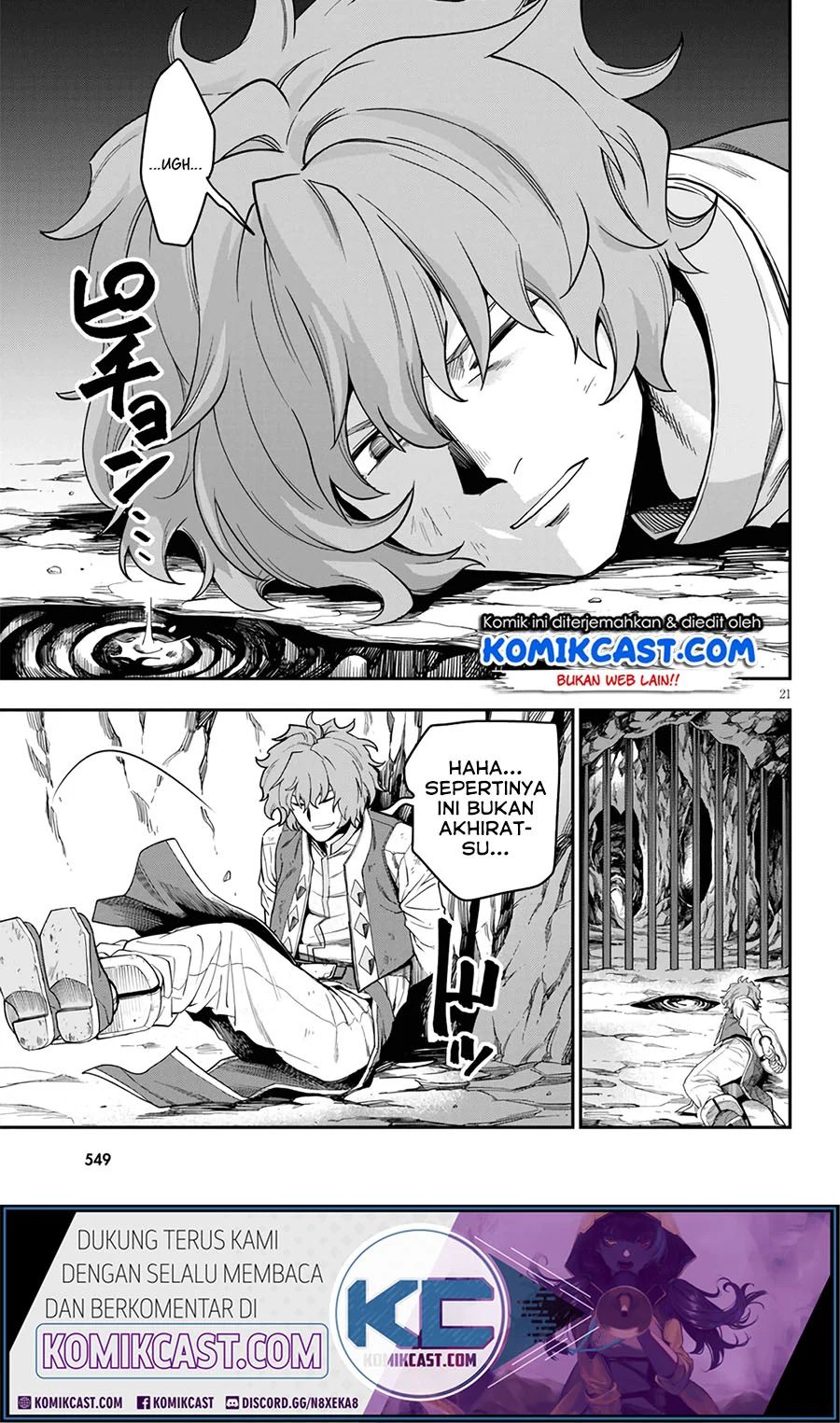 Konjiki No Moji Tsukai Chapter 69