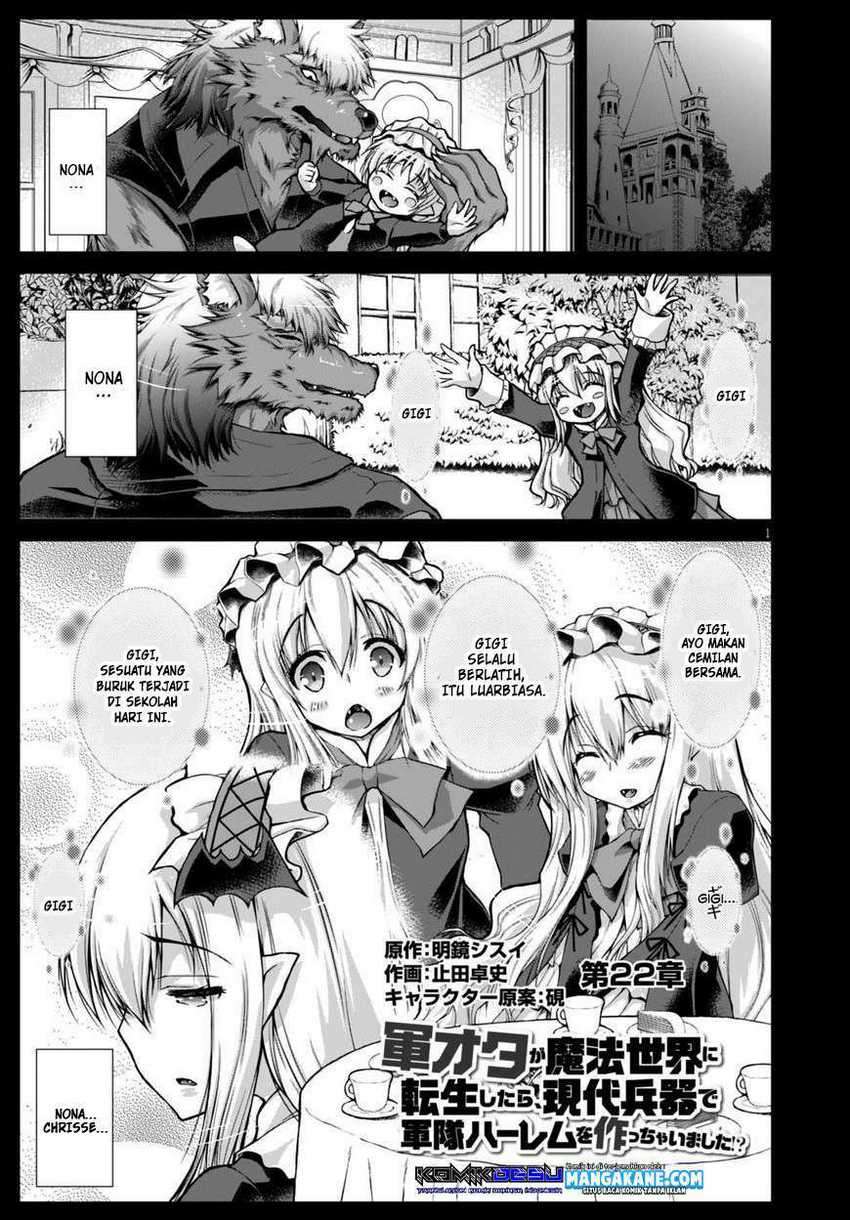 Gunota Ga Mahou Sekai Ni Tensei Shitara, Gendai Heiki De Guntai Harem O Tsukucchaimashita! Chapter 22