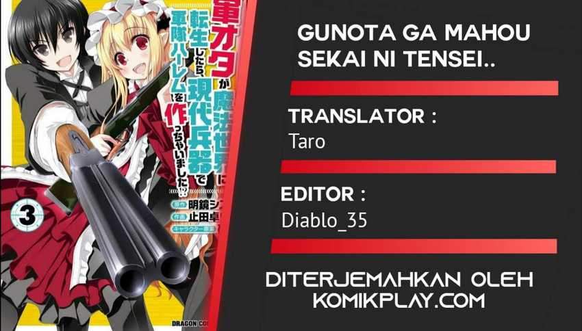 Gunota Ga Mahou Sekai Ni Tensei Shitara, Gendai Heiki De Guntai Harem O Tsukucchaimashita! Chapter 24