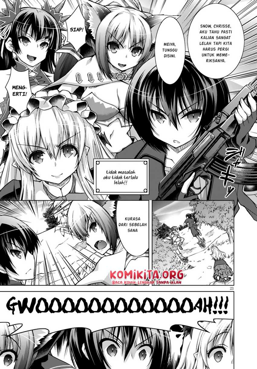 Gunota Ga Mahou Sekai Ni Tensei Shitara, Gendai Heiki De Guntai Harem O Tsukucchaimashita! Chapter 27