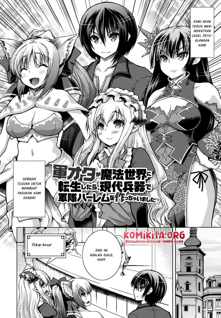 Gunota Ga Mahou Sekai Ni Tensei Shitara, Gendai Heiki De Guntai Harem O Tsukucchaimashita! Chapter 27