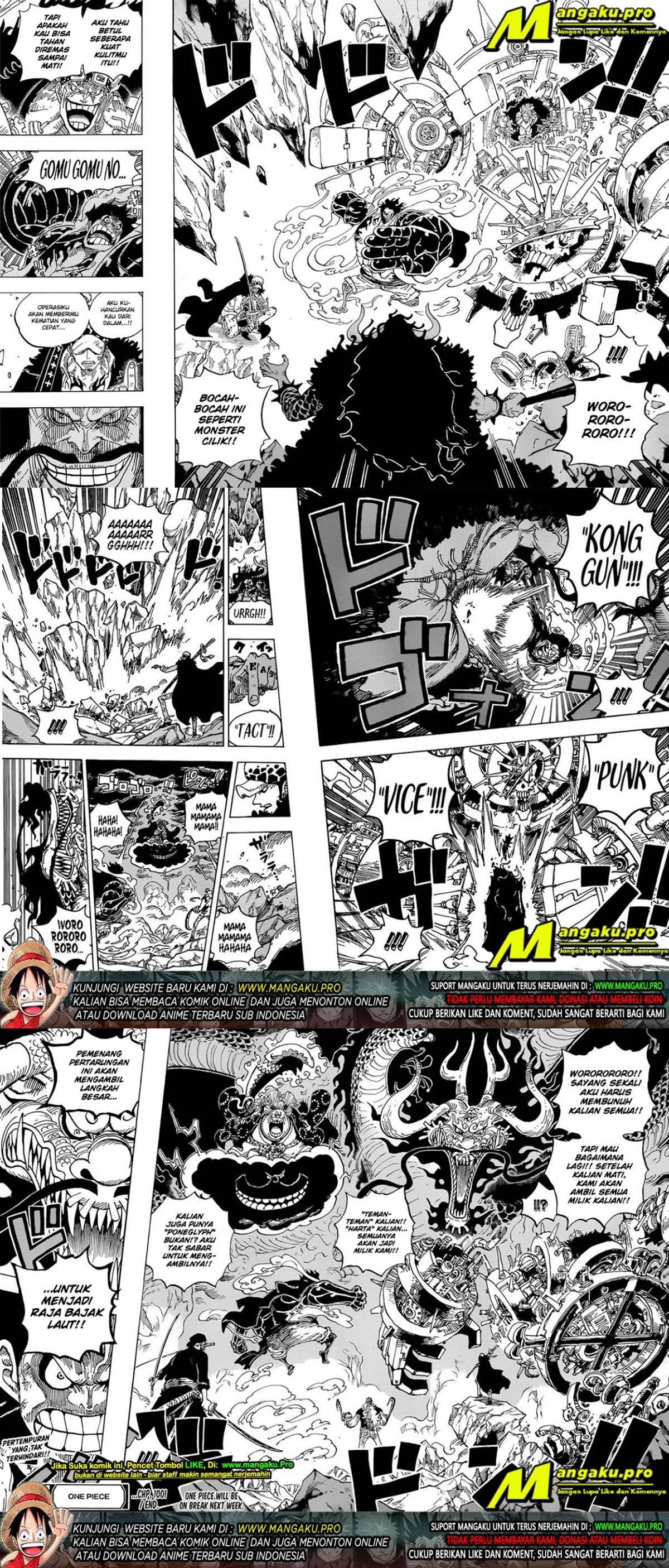 One Piece Chapter 1001