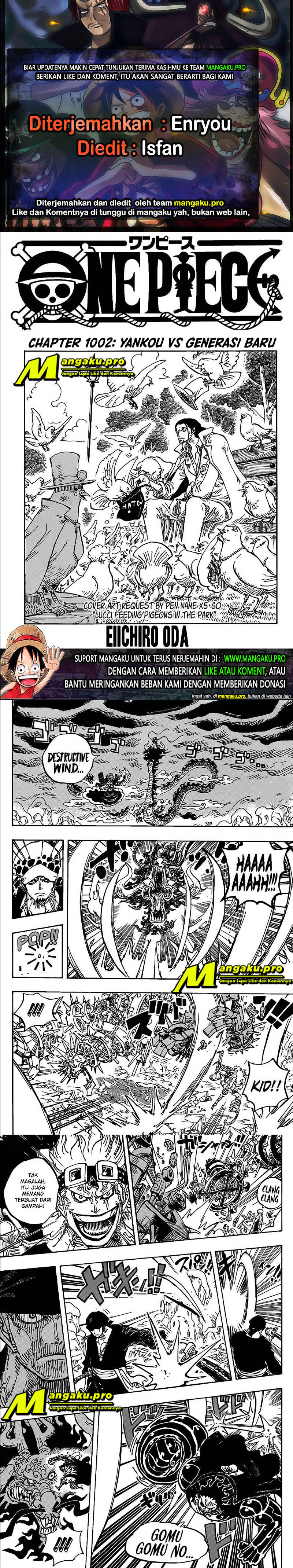 One Piece Chapter 1002