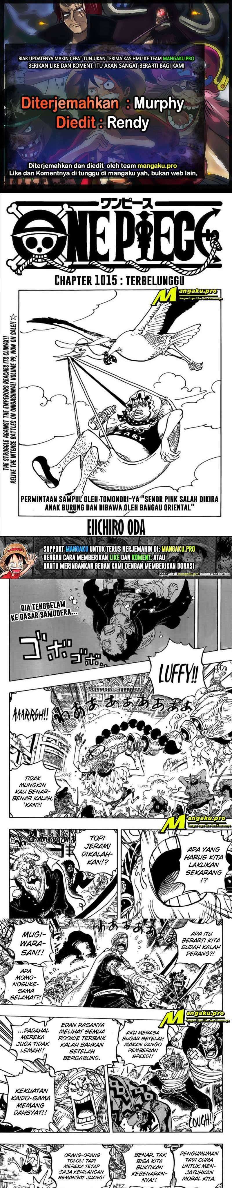 One Piece Chapter 1015