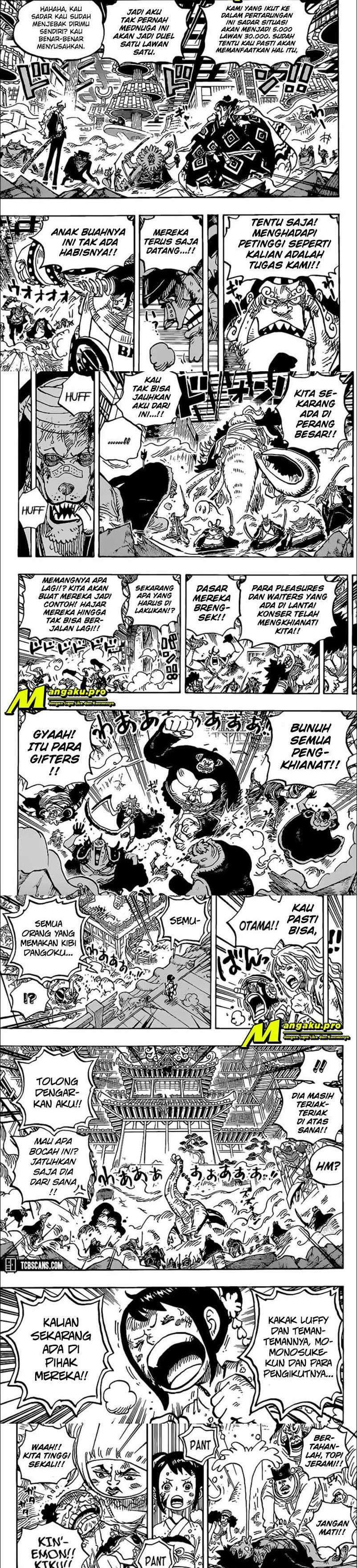 One Piece Chapter 1017