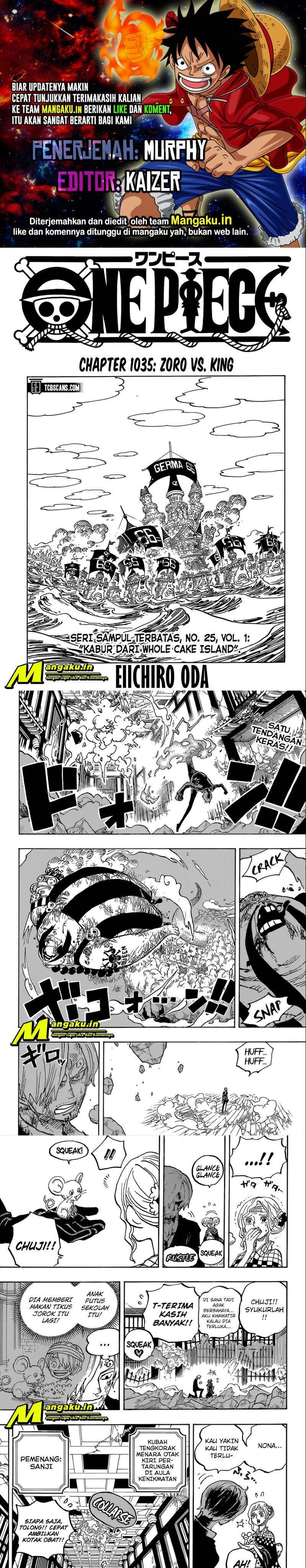One Piece Chapter 1035