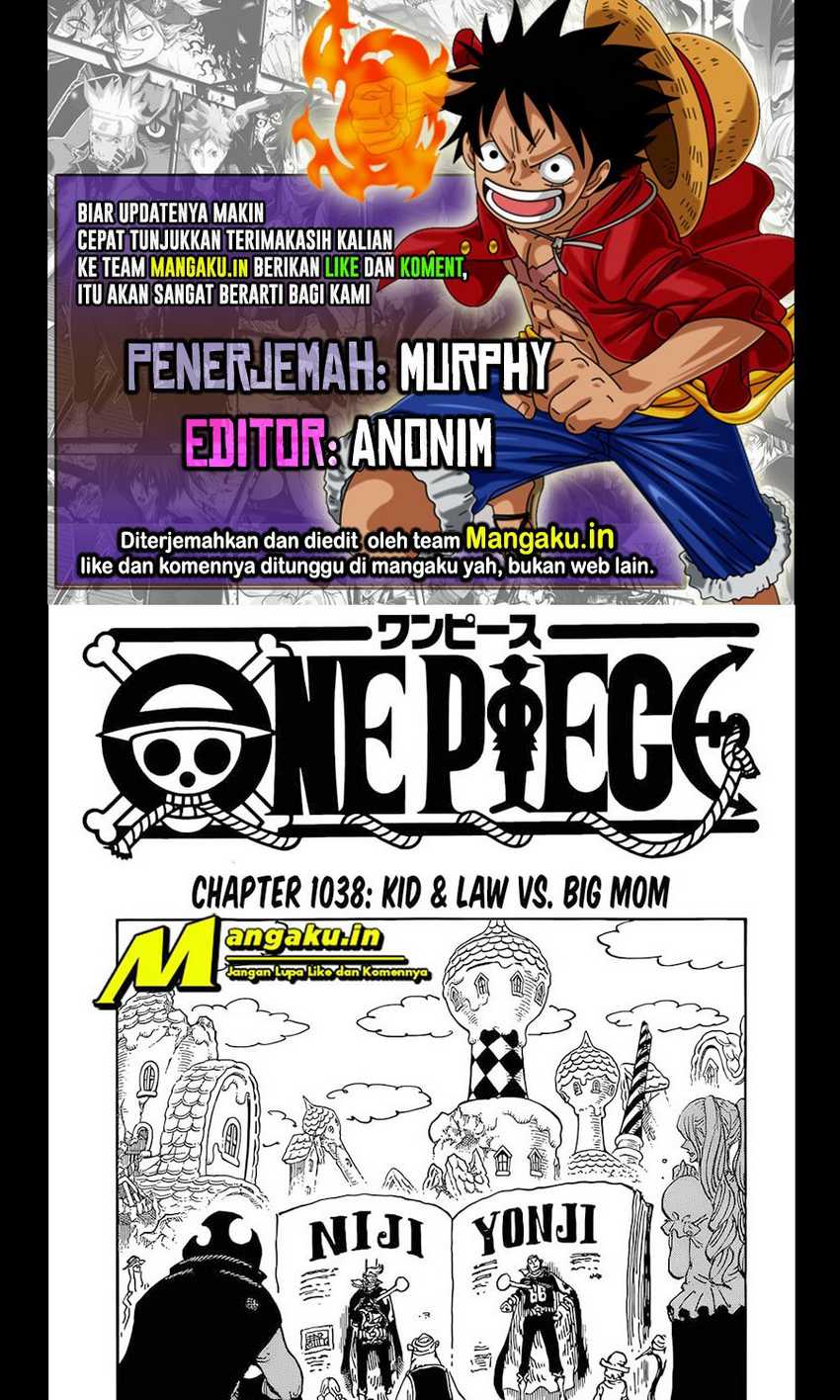 One Piece Chapter 1038