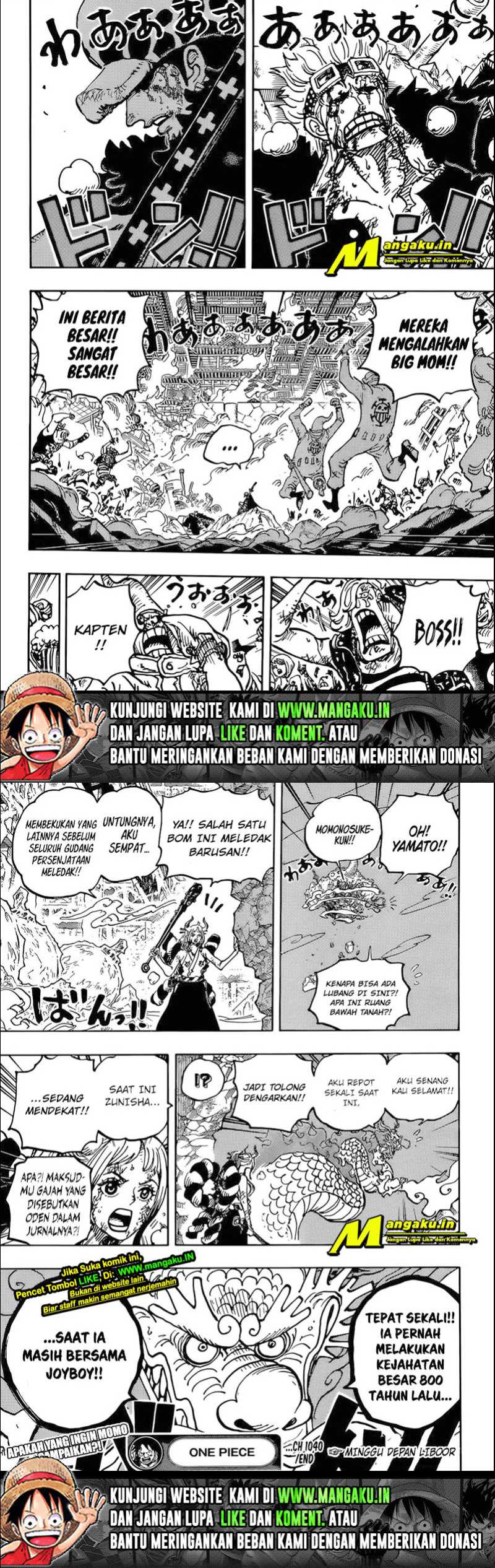 One Piece Chapter 1040