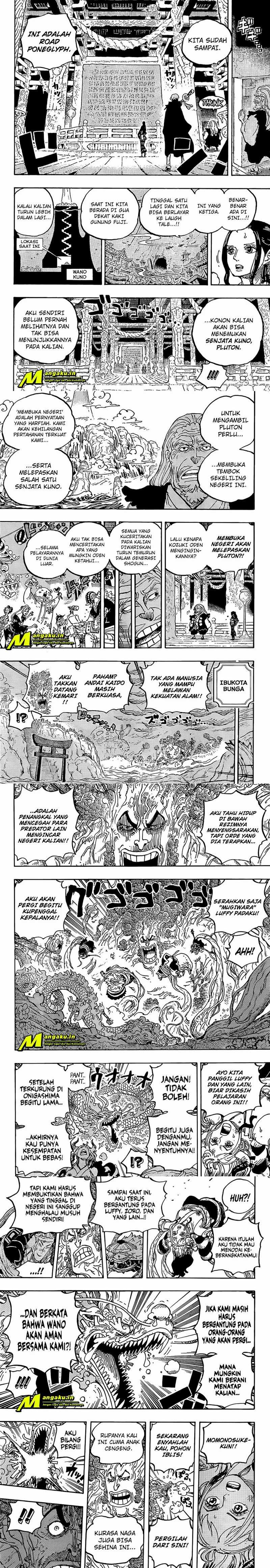 One Piece Chapter 1055