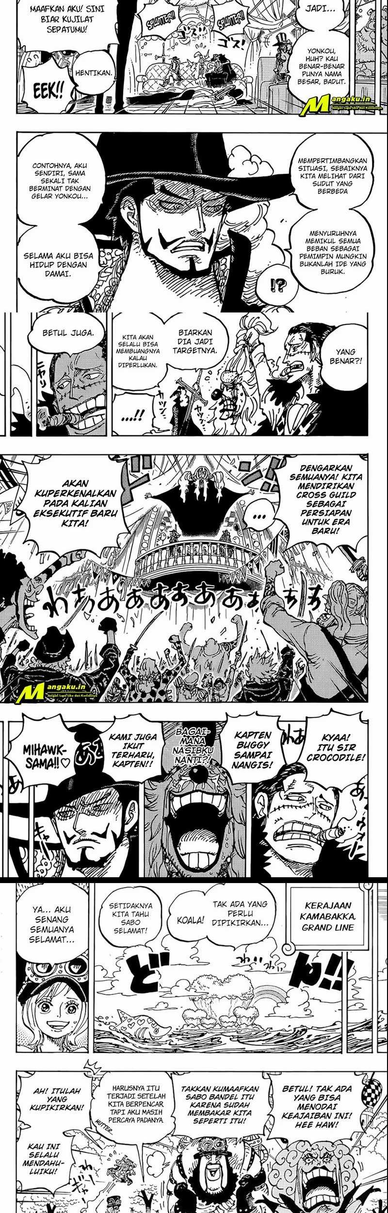 One Piece Chapter 1058
