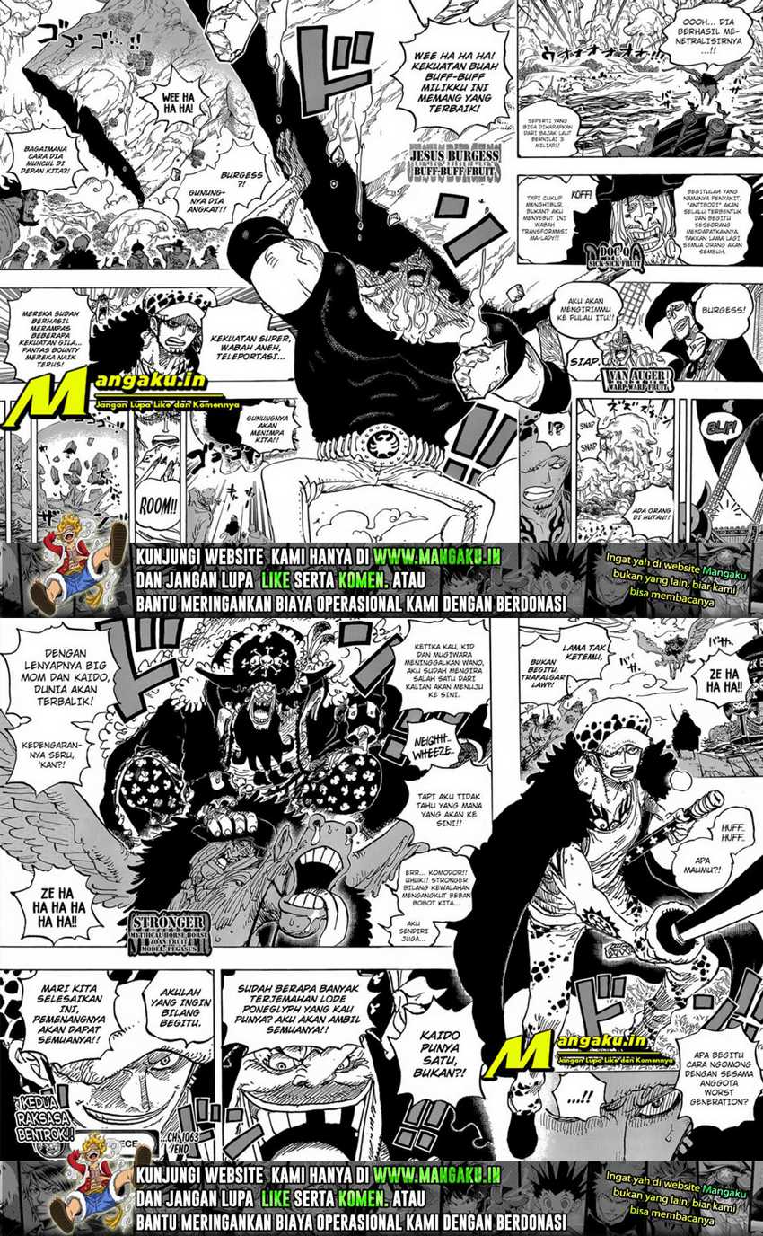 One Piece Chapter 1063