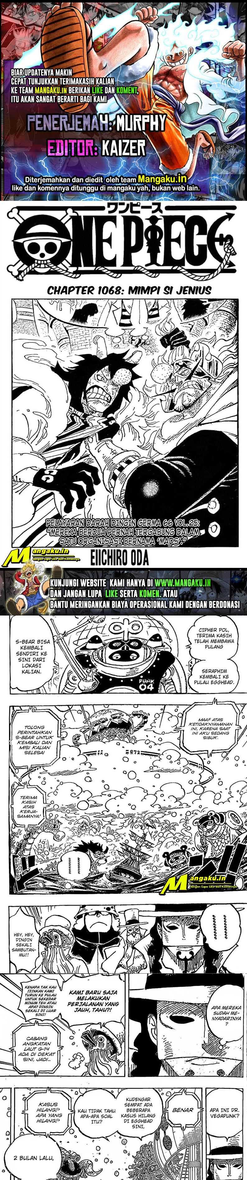 One Piece Chapter 1068