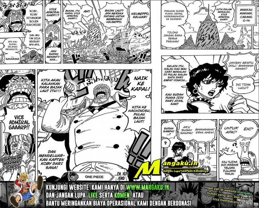 One Piece Chapter 1071