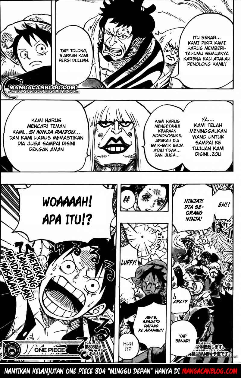 One Piece Chapter 803