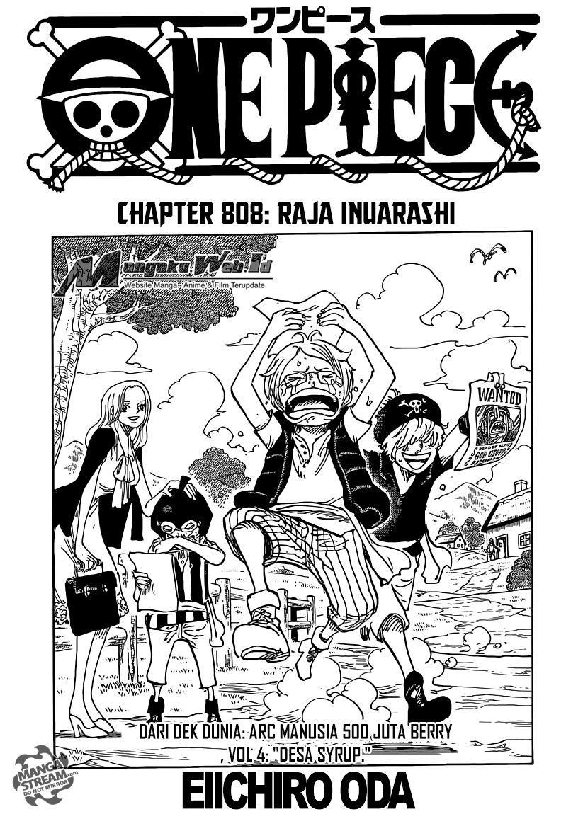 One Piece Chapter 808