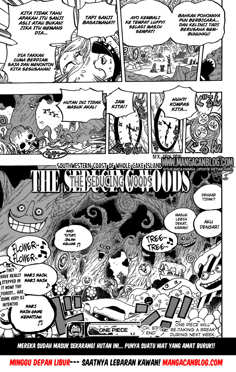 One Piece Chapter 831