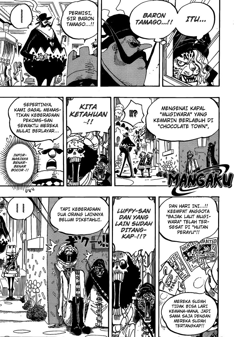 One Piece Chapter 834