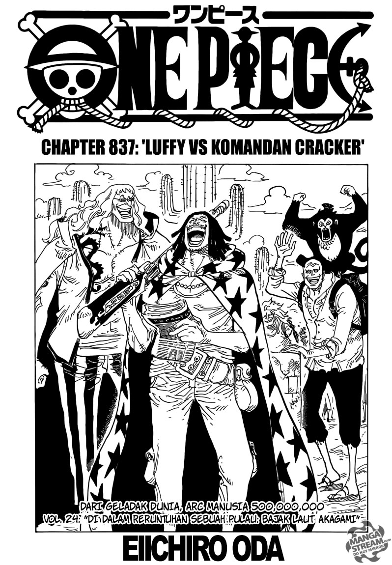One Piece Chapter 837