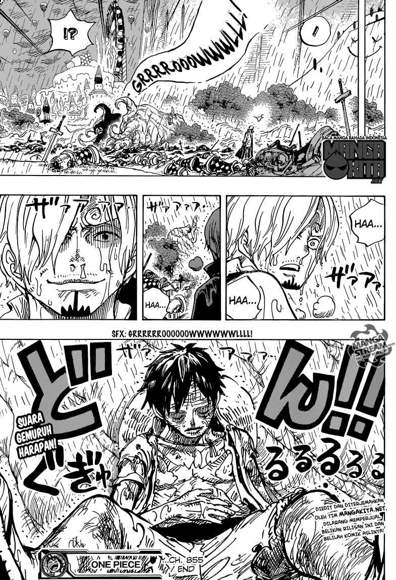 One Piece Chapter 855