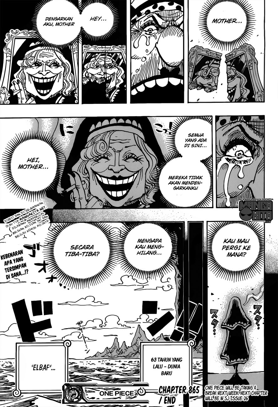 One Piece Chapter 865