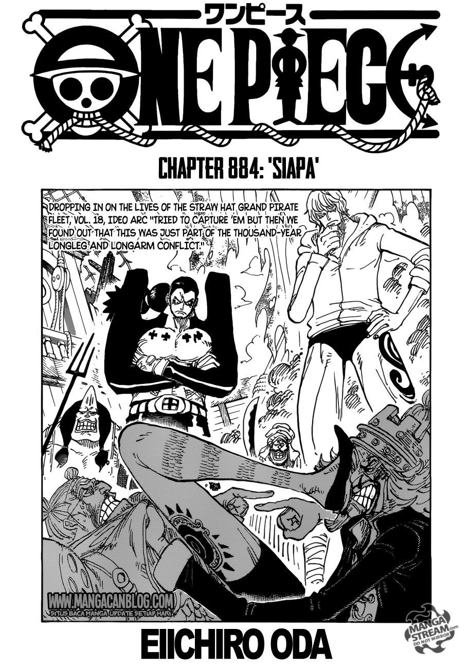 One Piece Chapter 884
