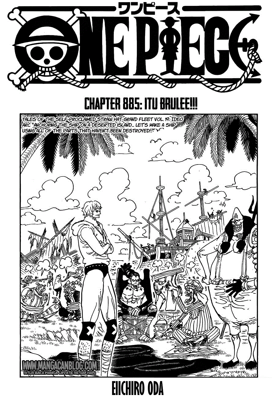 One Piece Chapter 885