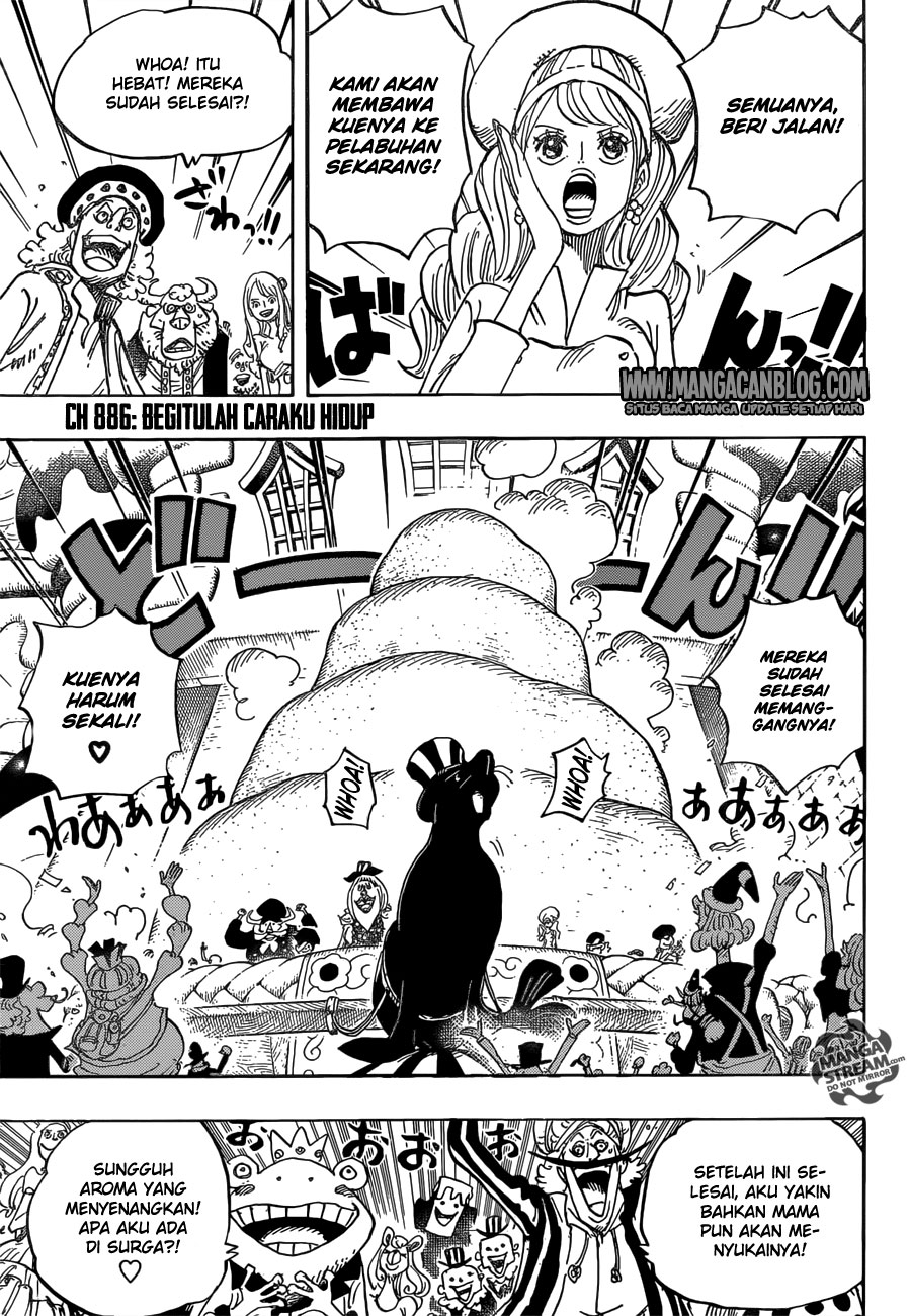 One Piece Chapter 886