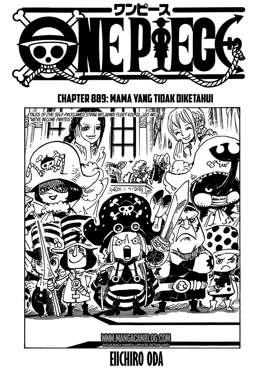 One Piece Chapter 889