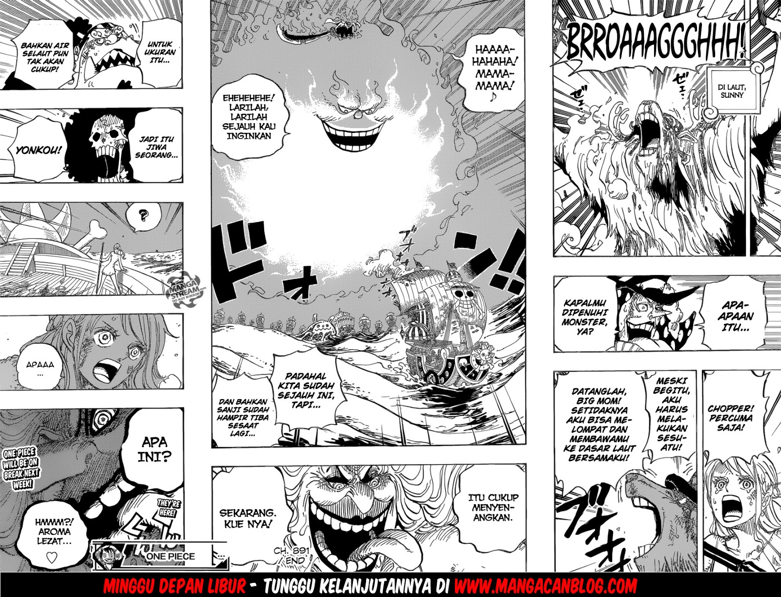 One Piece Chapter 891